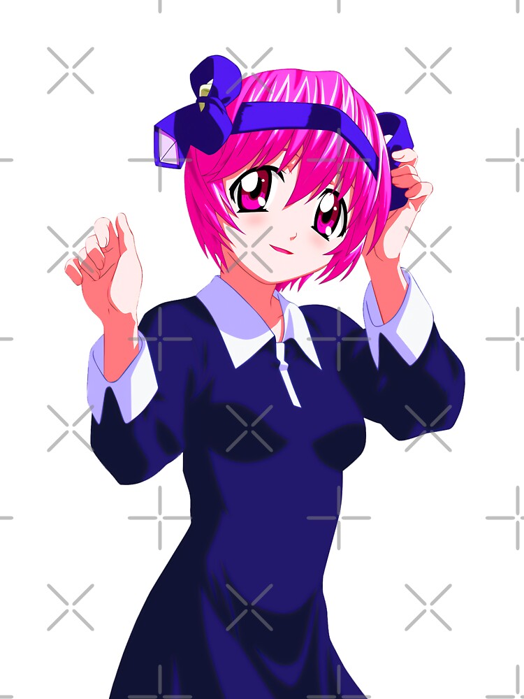 Lucy Kaede Elfen Lied Anime Girl Fanart Poster for Sale by Spacefoxart