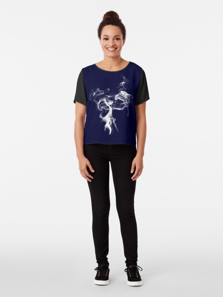Alternative Ansicht von Faun mit Blumen Chiffon Top