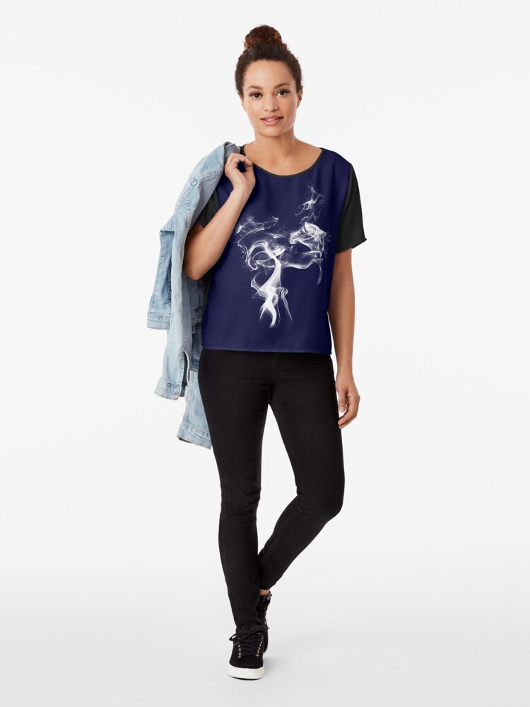 Alternative Ansicht von Faun mit Blumen Chiffon Top