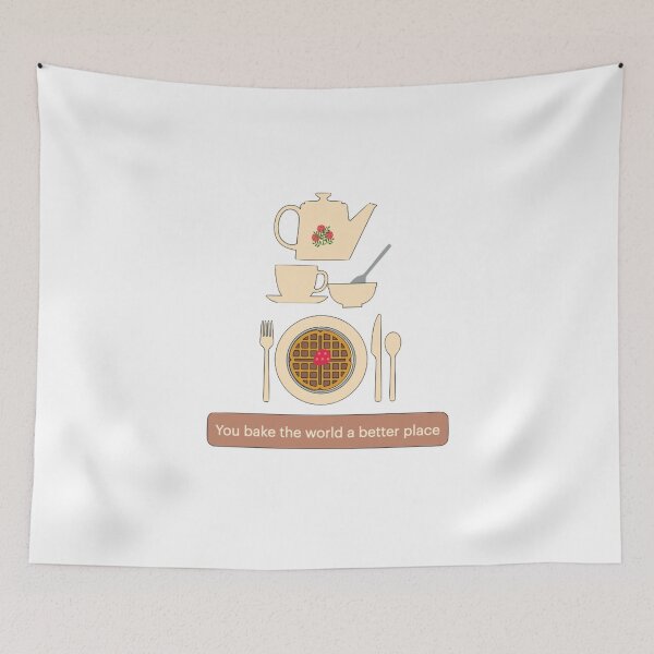 Item preview, You bake the world a better place 3 designed and sold by Bakkia.