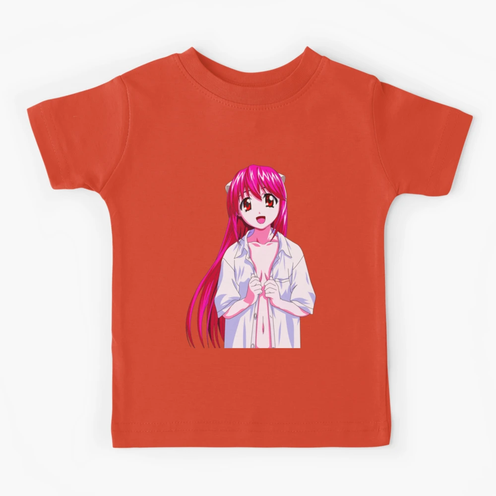 Camiseta Camisa Personalizada Anime Elfen Lied Clássico Hd 0