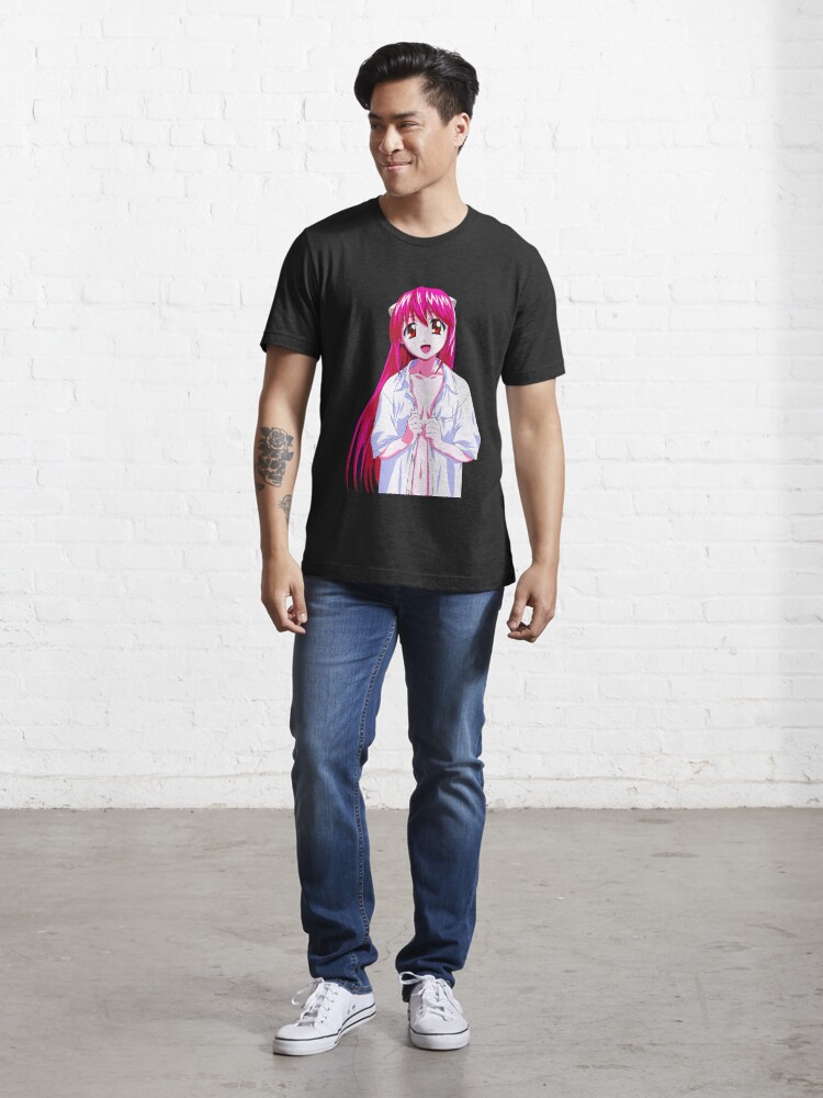 Nyuu Elfen Lied Anime Girl Fanart Kids T-Shirt for Sale by Spacefoxart