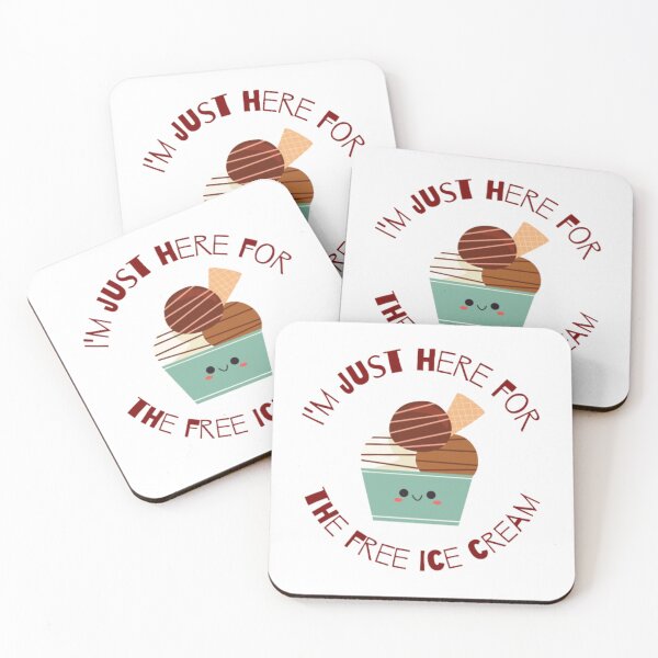 Item preview,  I'm just here for the free ice cream designed and sold by TeePassion.