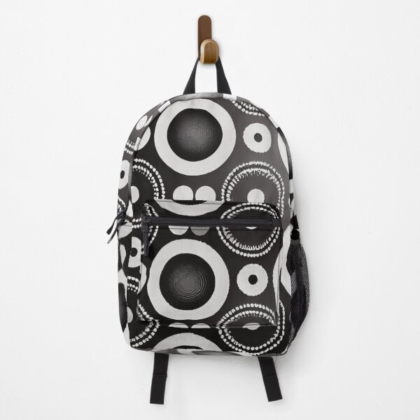 Item preview, Retro circle black and white. designed and sold by DGtaLrtcom.