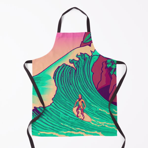 Item preview, 'Surfing Day' Bali is Love Design - Vaporwave Style designed and sold by Ridiculam Toga.
