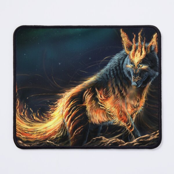 Item preview, Fire Spirit Wolf designed and sold by alandodrawing.