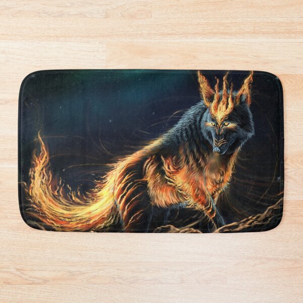 Item preview, Fire Spirit Wolf designed and sold by alandodrawing.