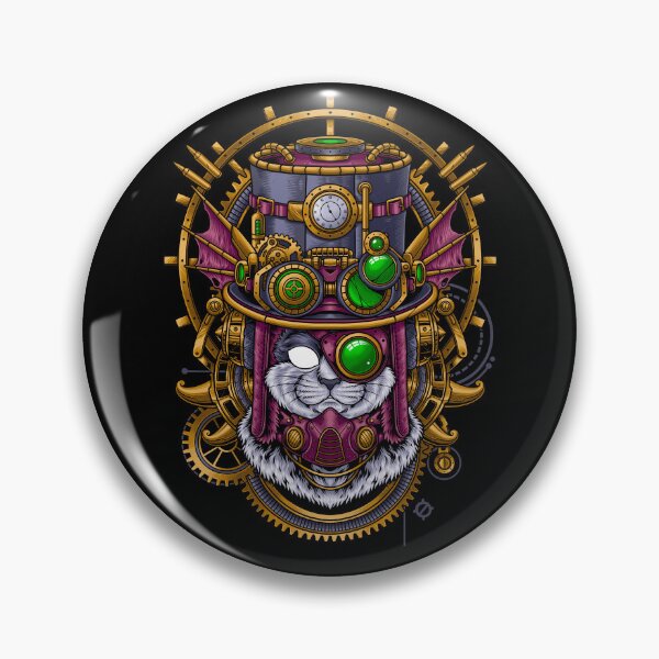 Item preview, Cat steampunk v2 designed and sold by Vhiente.