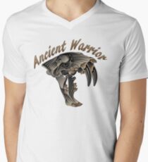 Ancient Warrior (Sabertooth) Men's V-Neck T-Shirt