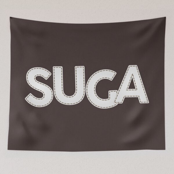 Item preview, BTS Bangtan Suga Min Yoongi Agust D text typography | Morcaworks designed and sold by Morcawork.