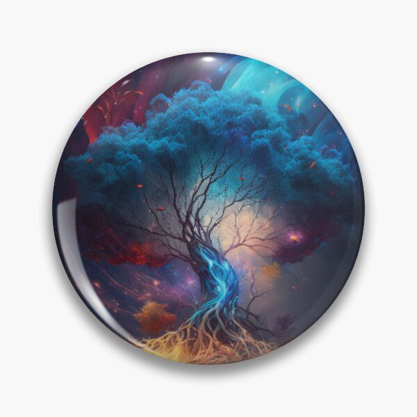 Item preview, colorful tree, rainbow tree designed and sold by DEMONIZATOR.