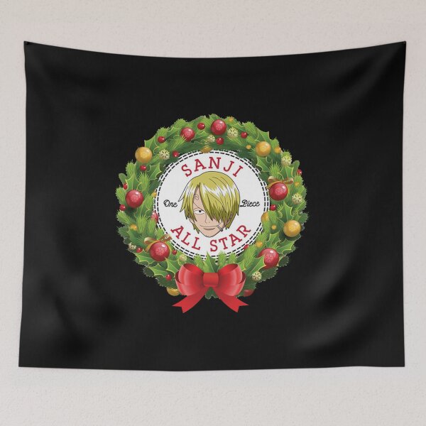 Item preview, christmas all star one piece vinsmoke sanji wreath  designed and sold by baduxemm.