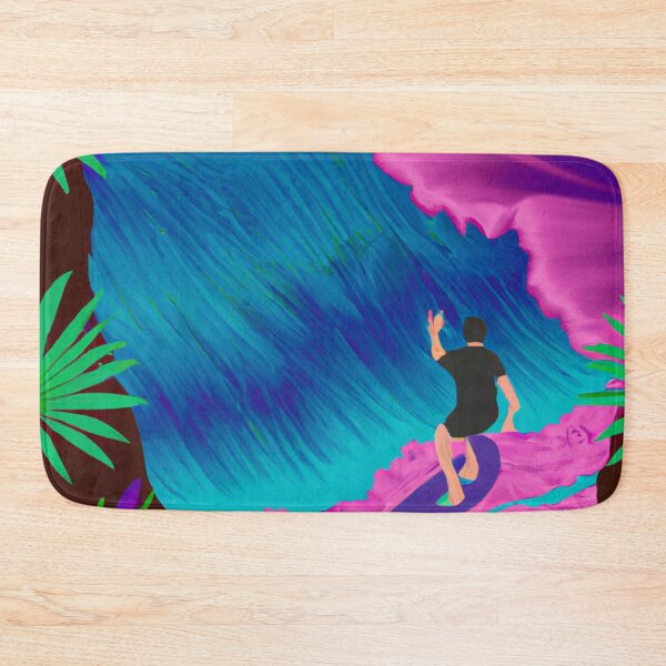 Item preview, 'Surfing School' Bali is Love Design - Vaporwave Style designed and sold by Ridiculam Toga.