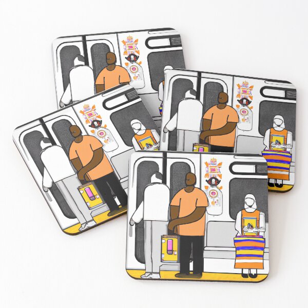 Item preview, New York subway - NYC Subway Modern Art designed and sold by MayaDelaye.
