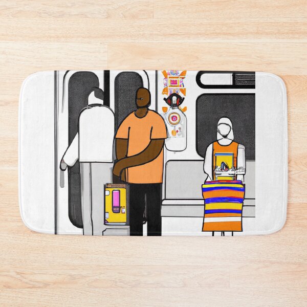 Item preview, New York subway - NYC Subway Modern Art designed and sold by MayaDelaye.
