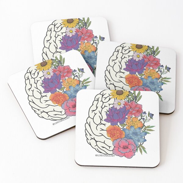 Item preview, Floral Brain 2   designed and sold by sachinhae24.