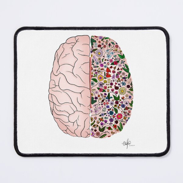 Item preview, Floral brain designed and sold by sachinhae24.