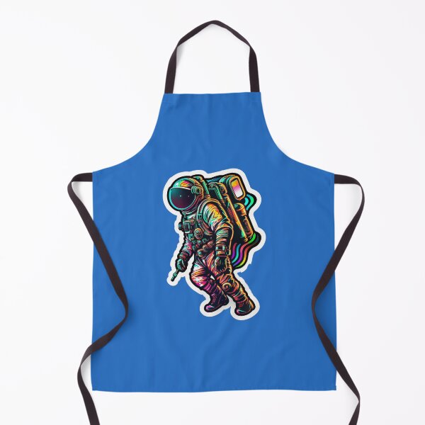 Item preview, Neon Astronaut in Space | Cool Stickers designed and sold by domvito.
