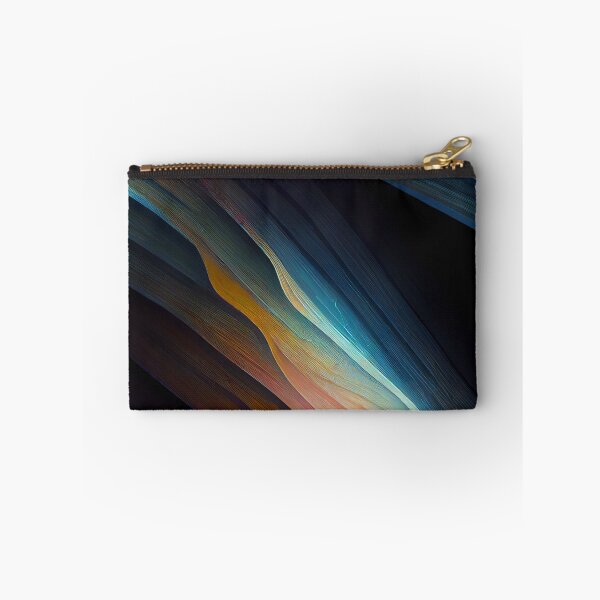 Item preview, muted rainbow pattern shafts of light designed and sold by artfullyprompt.