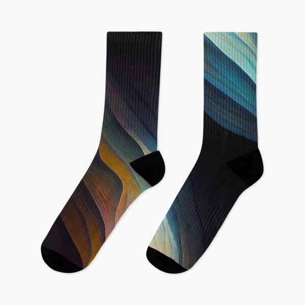 Item preview, muted rainbow pattern shafts of light designed and sold by artfullyprompt.