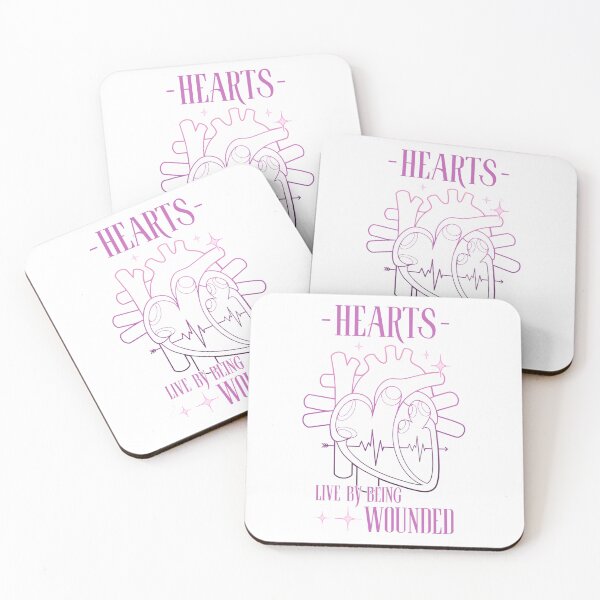Item preview, Hearts Live By Being Wounded (Anatomical Human Heart with a Quote by Oscar Wilde)  designed and sold by ObsidianDaz.