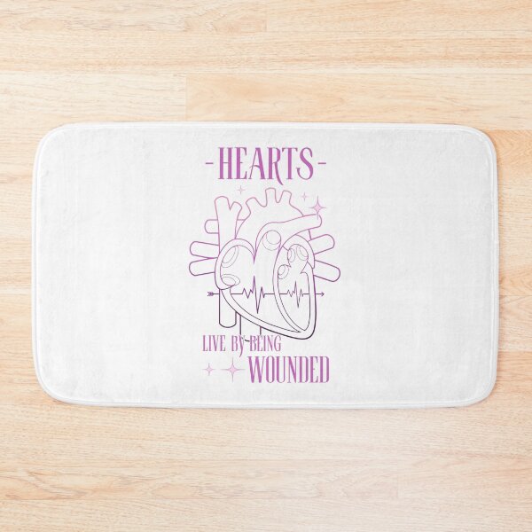Item preview, Hearts Live By Being Wounded (Anatomical Human Heart with a Quote by Oscar Wilde)  designed and sold by ObsidianDaz.