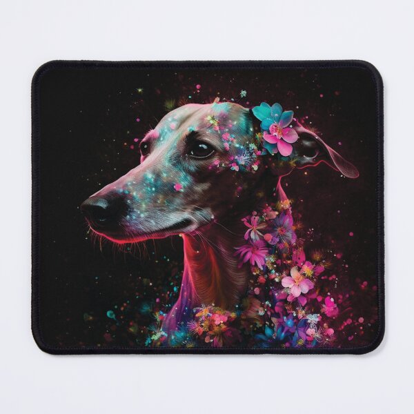 Item preview, Whippet stardust portrait designed and sold by HookedOnDogz.