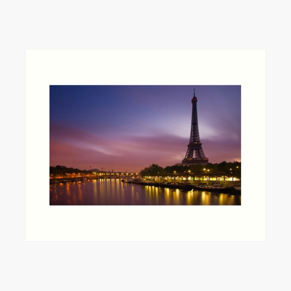 Paris, France. Art Print