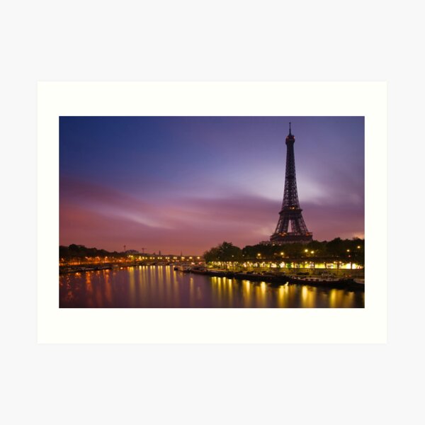 Paris, France. Art Print