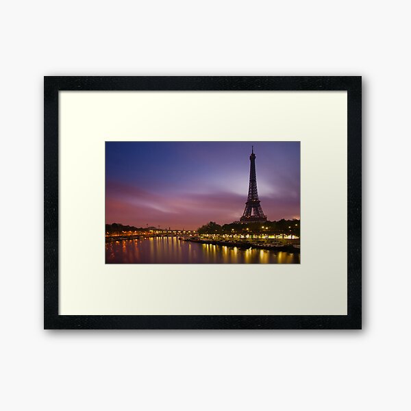 Paris, France. Framed Art Print