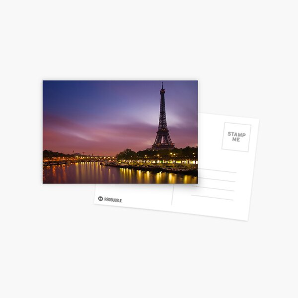 Paris, France. Postcard