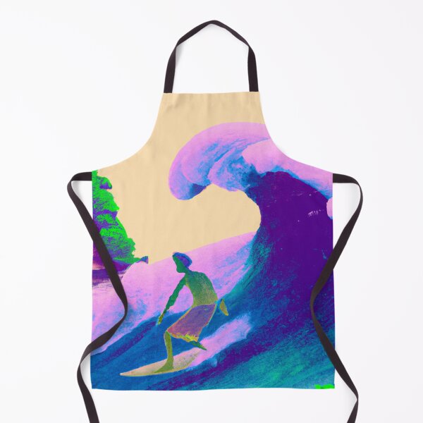 Item preview, 'Catch a Wave' Bali is Love Design - Vaporwave Style designed and sold by Ridiculam Toga.