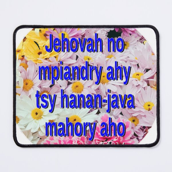 Item preview, clock salamo23 Jehovah no mpiandry ahy designed and sold by TTOPSHIRT.