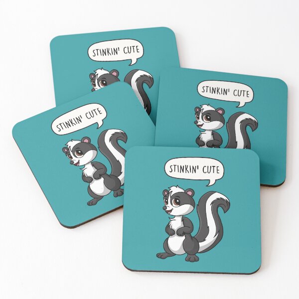 Item preview, Stinkin' Cute Skunk Pun designed and sold by LEFDDesigns.