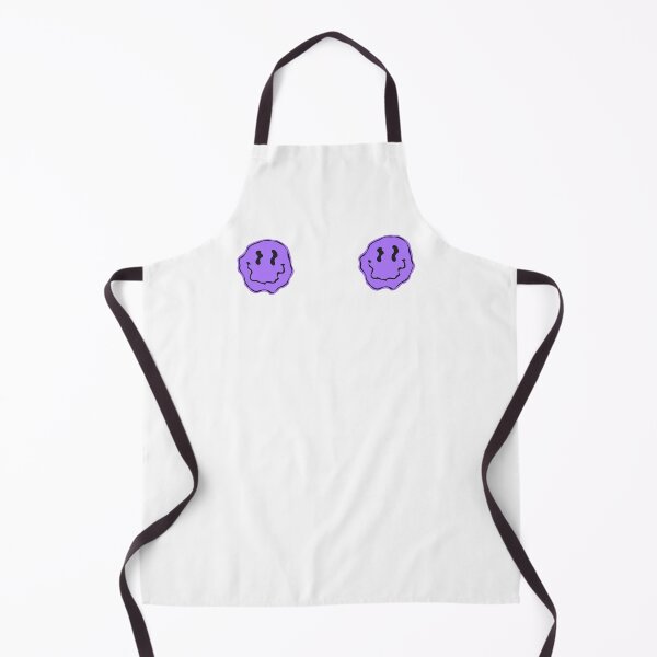 Item preview, Purple Smiley Retro Boobies designed and sold by AllPunAndGames.