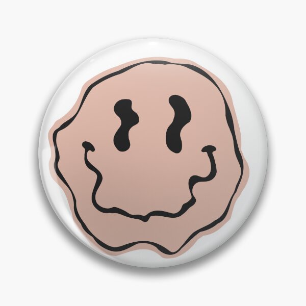 Item preview, Dusty Pink Smiley Retro Boobies designed and sold by AllPunAndGames.