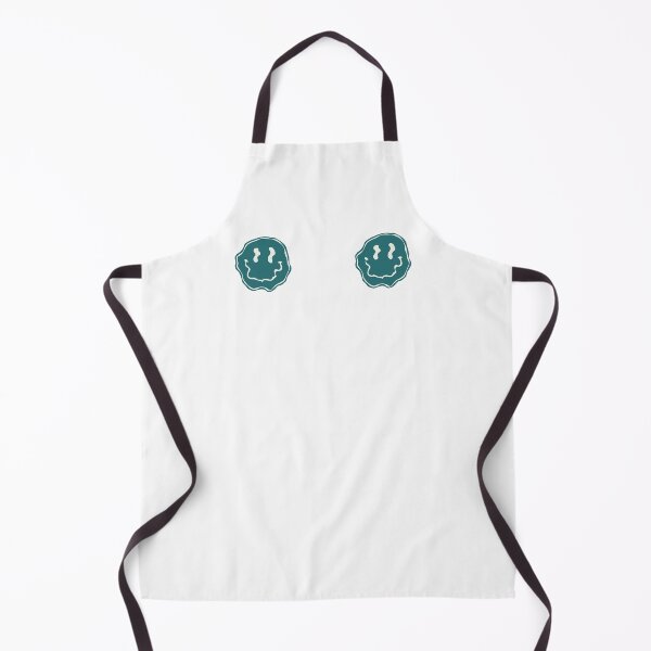 Item preview, Teal Smiley Retro Boobies designed and sold by AllPunAndGames.