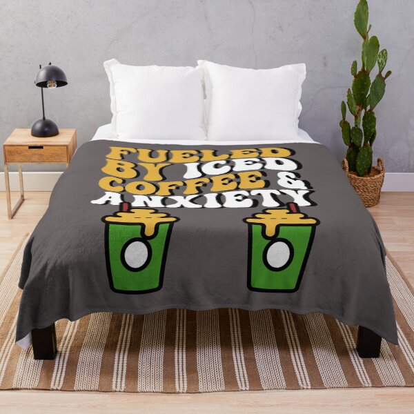 Item preview, Fueled By Coffee And Anxiety designed and sold by RockBeeDesigns.