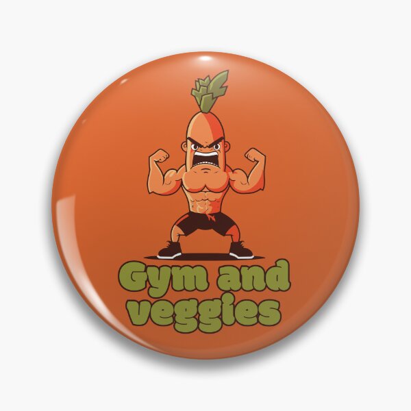 Aperçu de l'œuvre Gym et légumes - Сarrot Athlete créée et vendue par RoboRaphael.