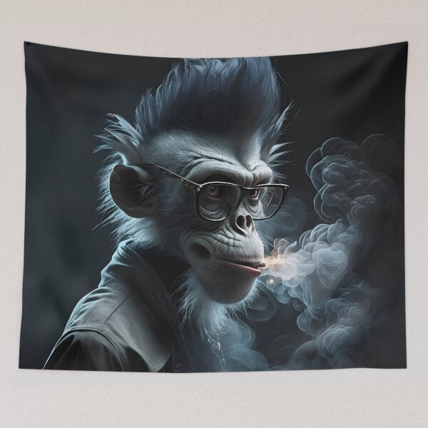 Item preview, Rebel monkey designed and sold by AgitProPrints.