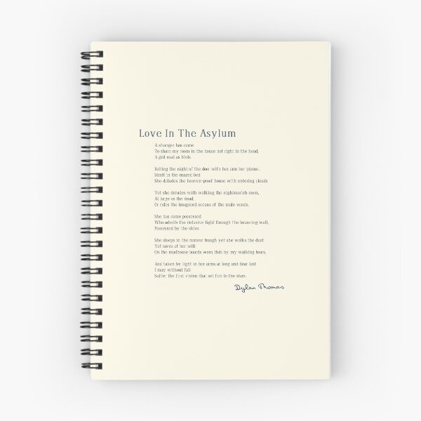 Item preview, Dylan Thomas | Amor en el manicomio designed and sold by Bardly-Legal.
