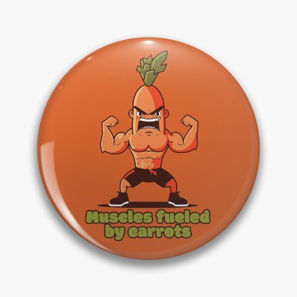 Item preview, Muscles fueled by carrots - Сarrot Athlete designed and sold by RoboRaphael.