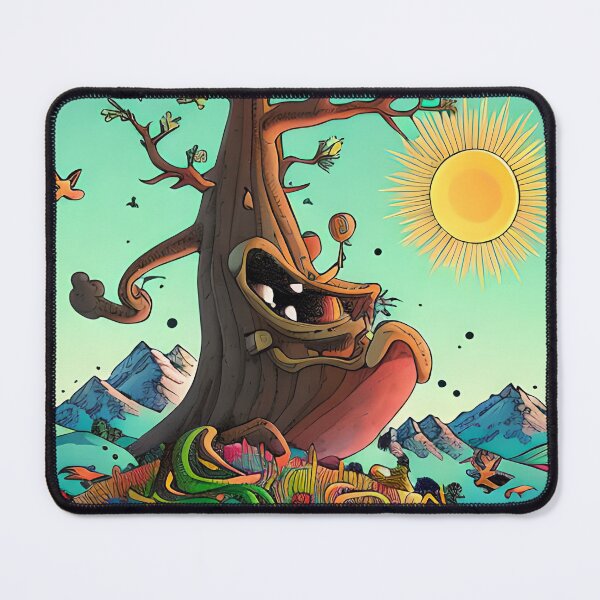 Item preview, Whispering Tree in a Vibrant Landscape designed and sold by Beto Santos.