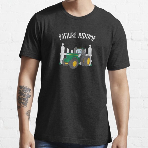 Pasture Bedtime Funny Cute Farm Tractor Pajamas PJ  Essential T-Shirt