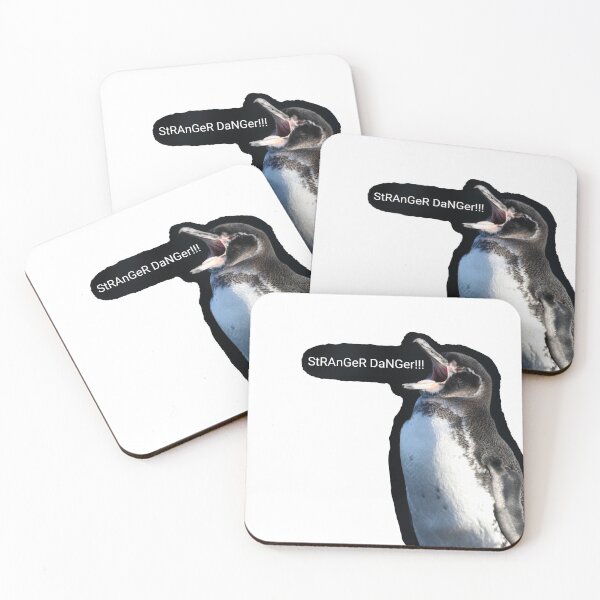 Item preview, Galapagos Penguin Stranger Danger designed and sold by SBPenguins.