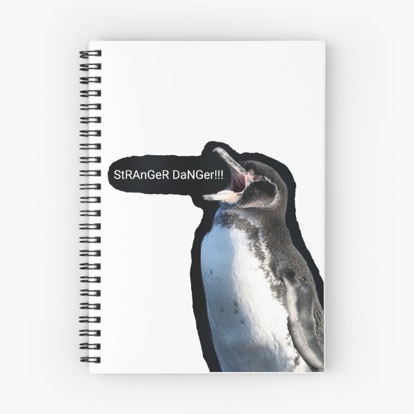 Item preview, Galapagos Penguin Stranger Danger designed and sold by SBPenguins.