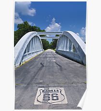 Rainbow Curve Bridge Poster