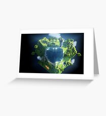 Minecraft Greeting Card