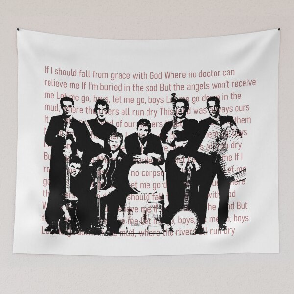 Item preview, If I Should Fall From Grace With God w/ lyrics designed and sold by BastsTardyChild.