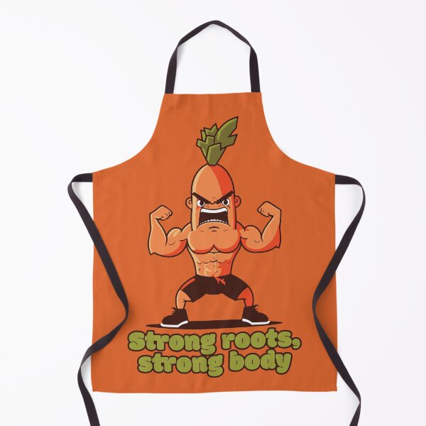 Item preview, Strong roots, strong body - Сarrot Athlete designed and sold by RoboRaphael.